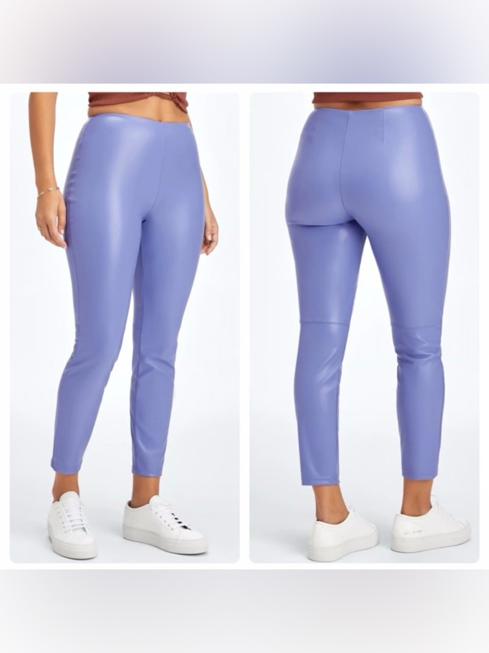 Fabletics Faux Leather Ankle Leggings Blue

Bellflower Size 3X High Waisted